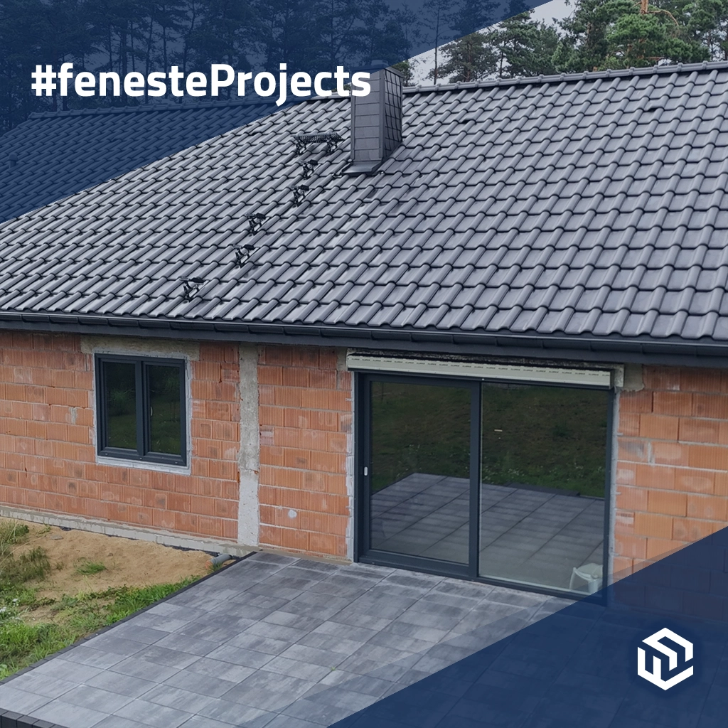 Energieeffizientes Einfamilienhaus inmitten des Waldes 🎥. produkte fassadenfenster    