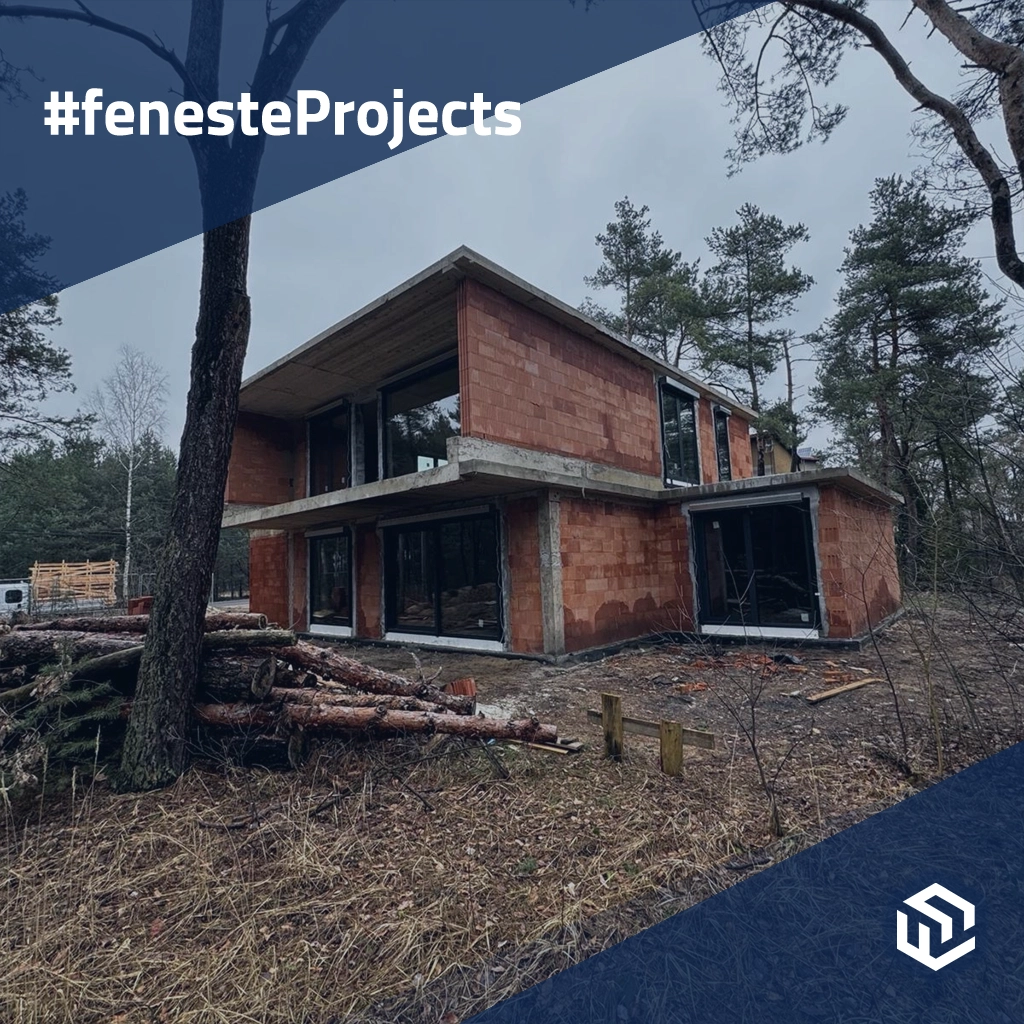 Stilvolles Haus mit Garage in moderner Architektur 🎥. fenster haeufig-gestellte-fragen wie-hoch-sind-die-kosten-fuer-die-anschaffung-und-montage-von-jalousien   